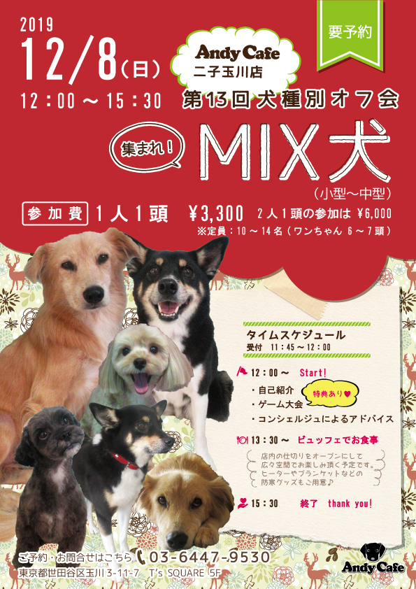 12月の犬種会